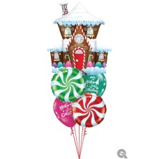 Bukiet 1081 Have a Fun and Festive Holiday! Qualatex #14945 64329 64333